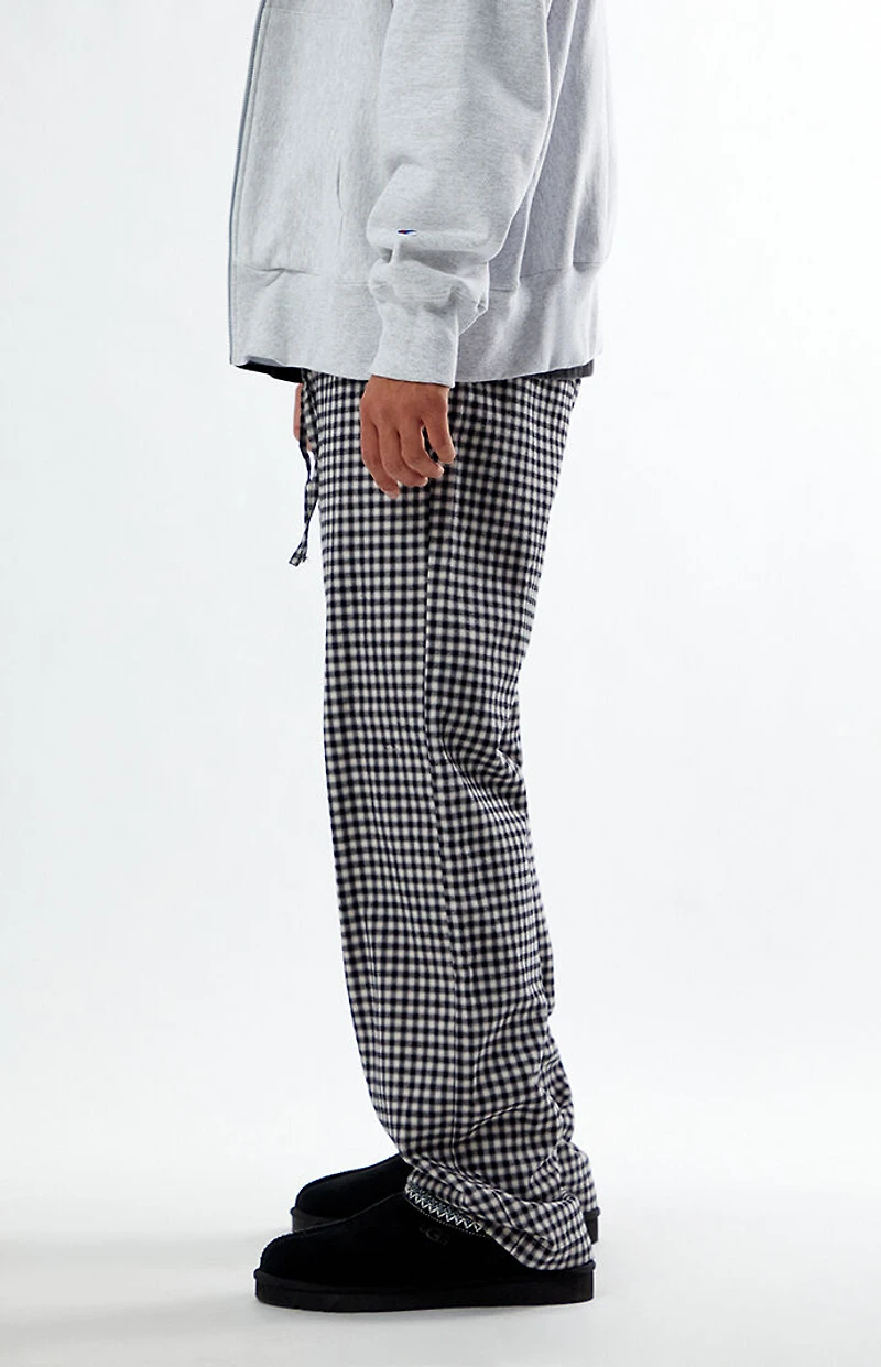 Pacsun Black Plaid Pajama Pants