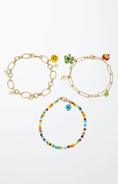 Ettika Tropical Turquoise and Pearl Waist Chain