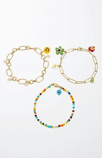 Ettika Tropical Turquoise and Pearl Waist Chain