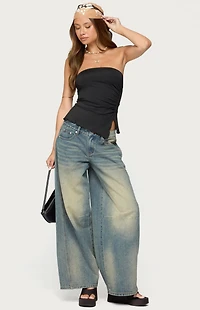 Edikted Belinda Asymmetric Tube Top