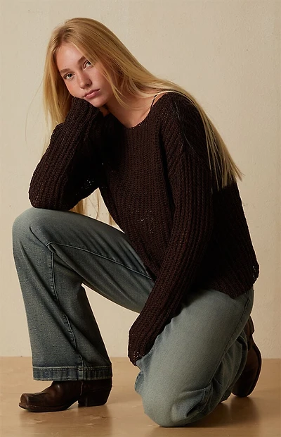 Your Favorite Chunky Open Knit Sweater