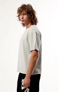 Pacsun Heather Grey Premium Cropped T-Shirt