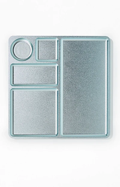 Hidden NY Ice Blue Square Tray