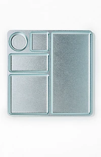 Hidden NY Ice Blue Square Tray
