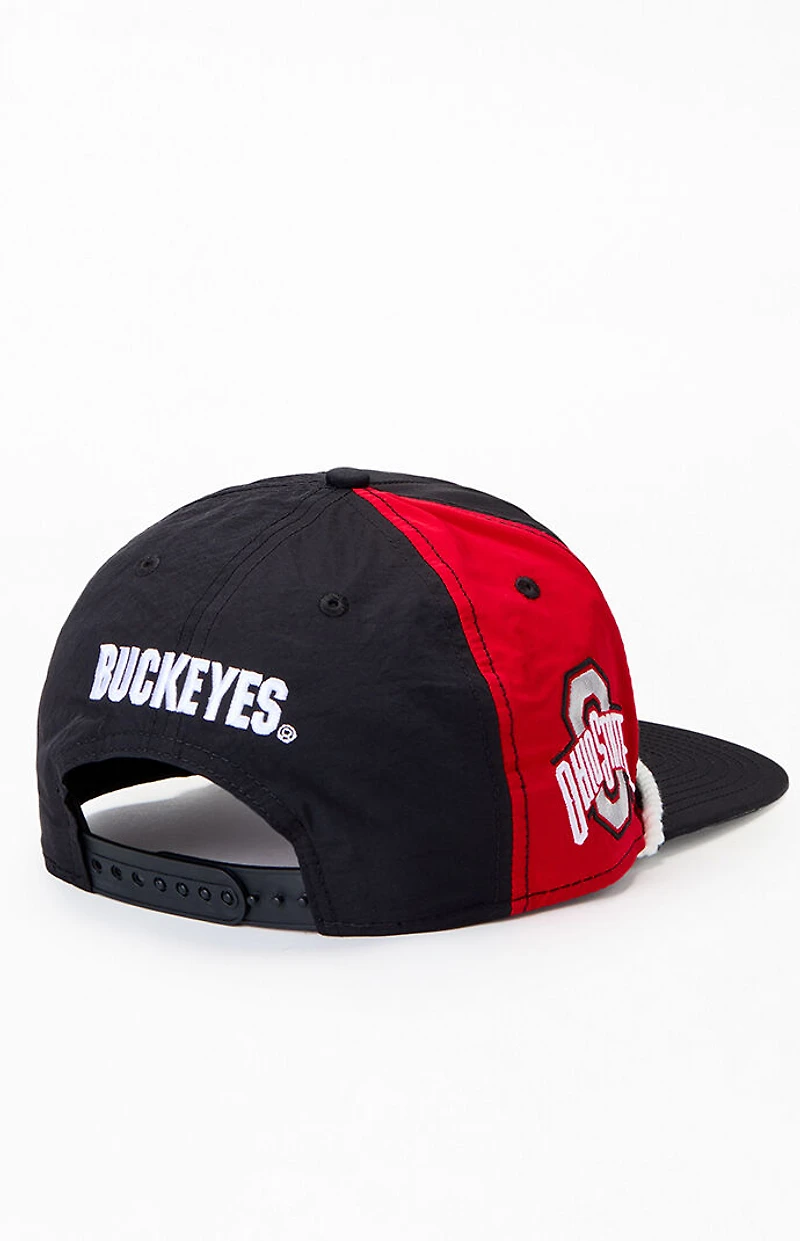 New Era Ohio State Buckeyes Nylon Golfer Snapback Hat