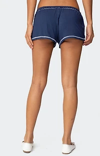Edikted Arianne Contrast Shorts