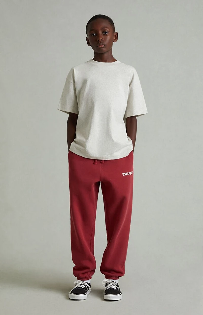 Fear of God ESSENTIALS Kids Crimson Classic Sweatpants