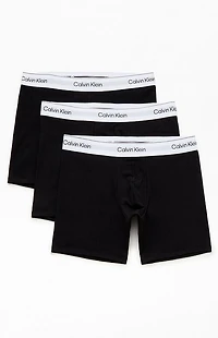 Calvin Klein 3 Pack Black & White Logo Boxer Briefs