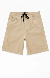 Volcom Freazy Loose Elastic Waist Shorts