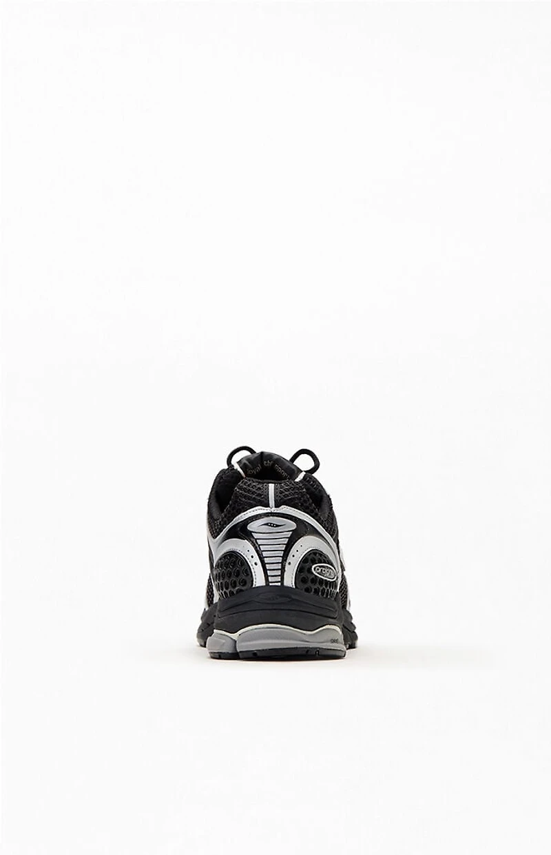 Saucony Black & Silver Progrid Triumph 4 Shoes