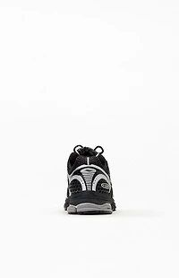 Saucony Black & Silver Progrid Triumph 4 Shoes