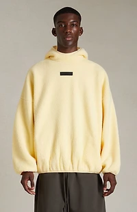 Fear of God ESSENTIALS Garden Yellow Polar Fleece Hoodie