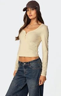 Edikted Leah Henley Top