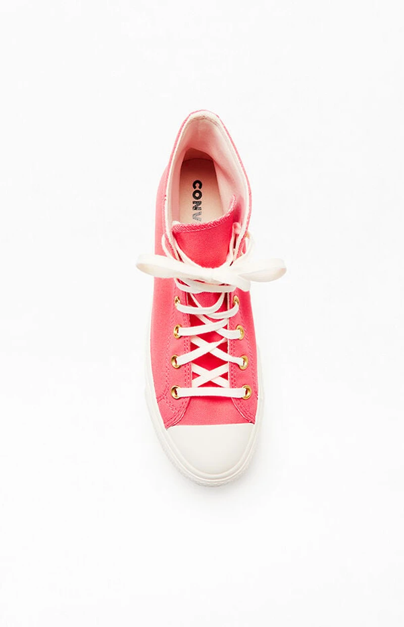 Converse Rose Chuck Taylor All Star Lift High Top Sneakers