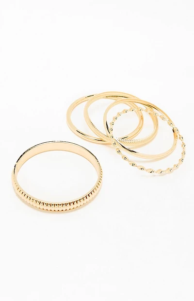 Pacsun Evelyn Metal Bangle Set