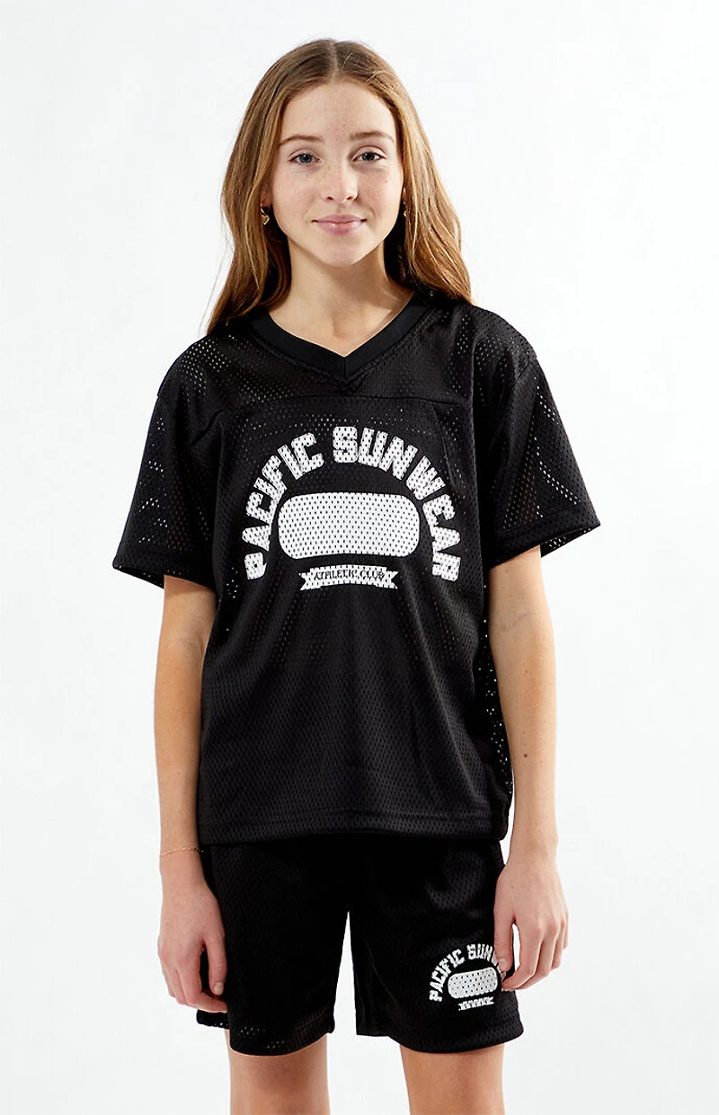 Pacsun Kids Black Mesh Basketball Shorts