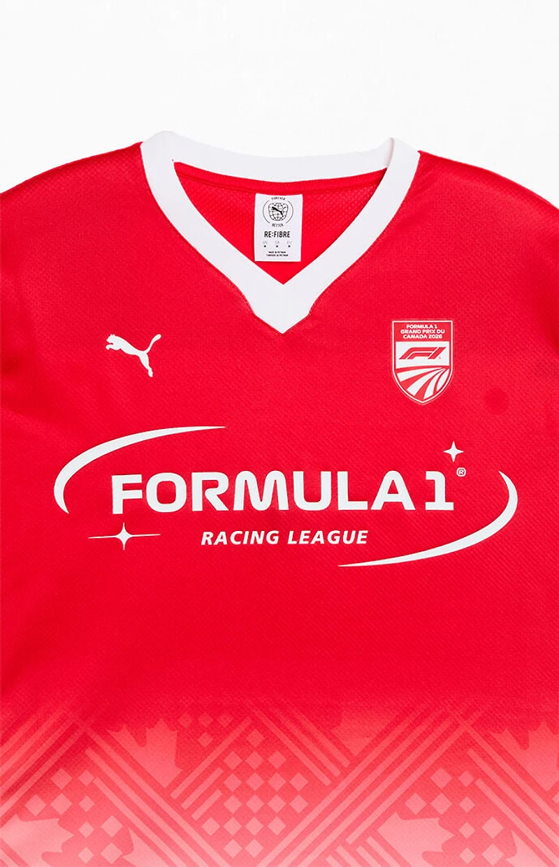 Puma F1 Canada Short Sleeve Jersey