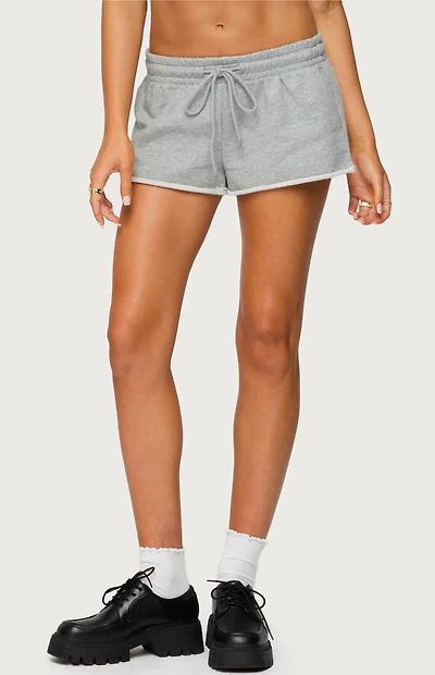 Edikted Pacific Coast French Terry Sweat Shorts