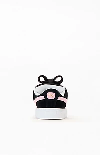 Puma Women's Black & Pink Suede XL Sneakers