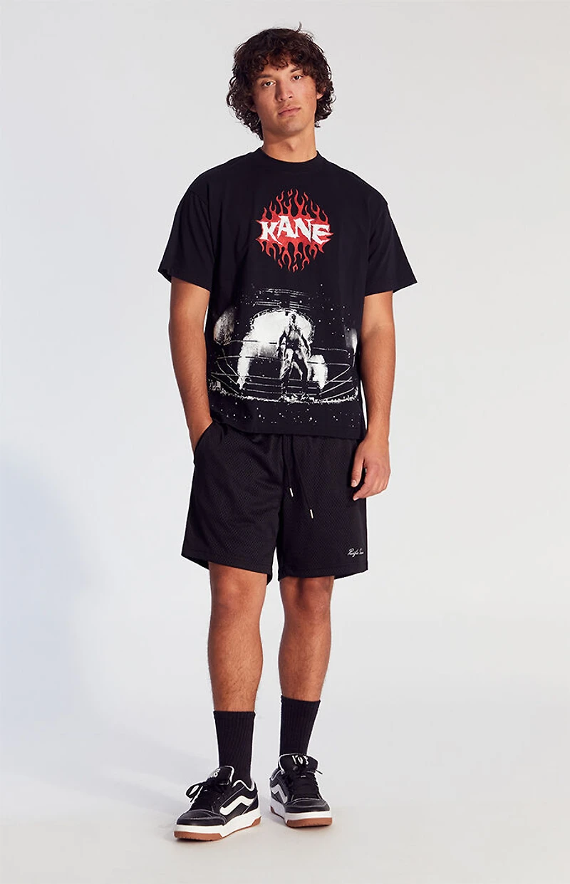 Pacsun Black Mesh Basketball Shorts