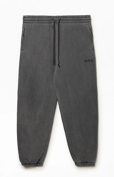 A.R.C. Black Fleece Jogger Sweatpants