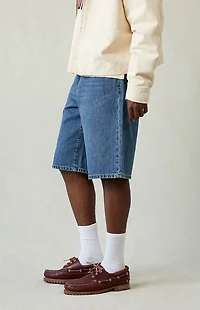 Pacsun Dark Indigo Extreme Baggy Denim Shorts