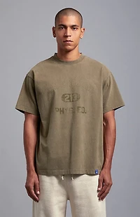 A.R.C. Green Larchmont Vintage Wash Heavyweight T-Shirt