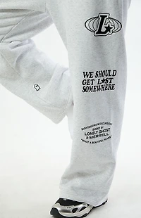 LONELY GHOST x Merrell Get Lost Somewhere Baggy Sweatpants