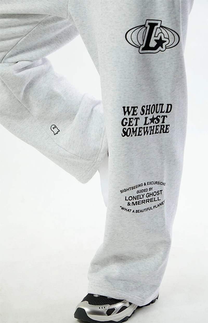 LONELY GHOST x Merrell Get Lost Somewhere Baggy Sweatpants