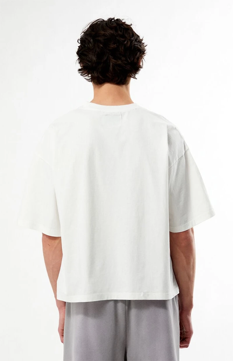 Pacsun Cursed By Cupid Cropped Boxy T-Shirt