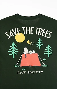 Riot Society Snoopy Save The Trees T-Shirt