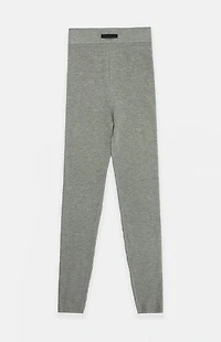 Fear of God ESSENTIALS Women's Concrete Heather Waffle Knit Leggings