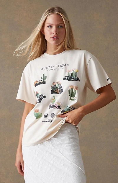Formula 1 x Pacsun United States Grand Prix 2025 Austin Race Boxy T-Shirt