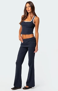 Edikted Kadence Lace Trim Tank Top