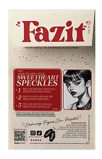 FAZIT BEAUTY Sweetheart Freckles Makeup Patches