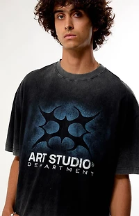 Pacsun Art Studio Cropped Boxy T-Shirt