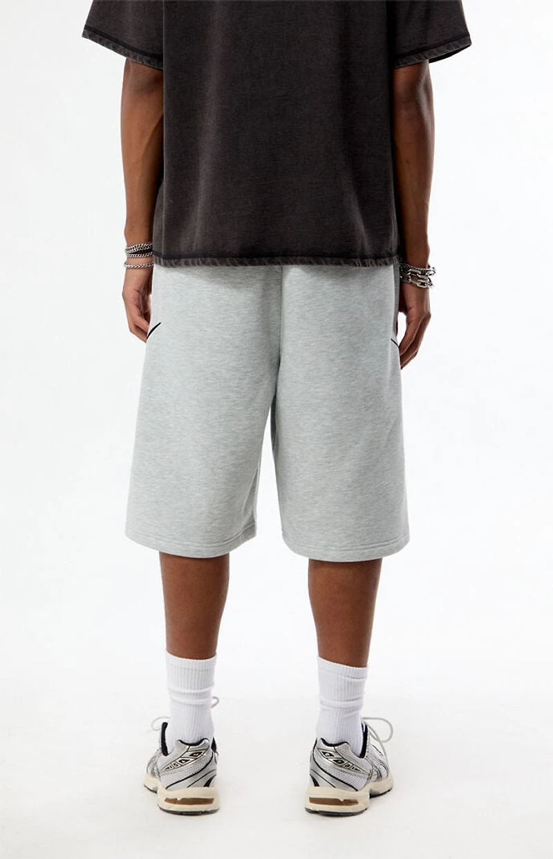 Pacsun Warping Time Fleece Sweat Shorts