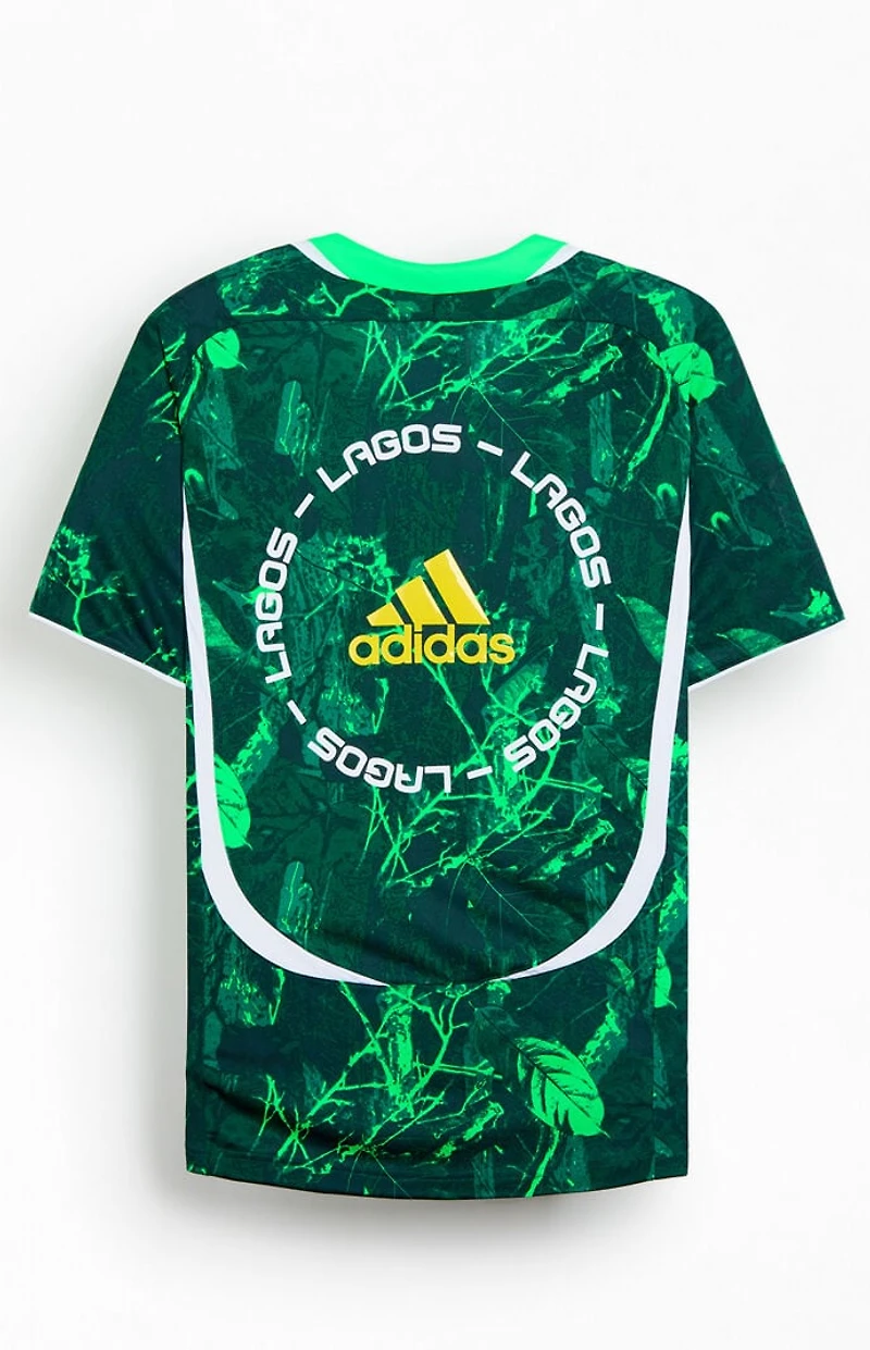 adidas Green Short Sleeve Jersey
