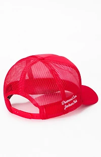 Diamond Cross Ranch Red Cowboys Do It Better Trucker Hat