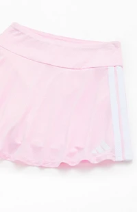 adidas Kids Striped Mesh Flounce Skort