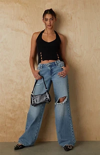 Your Favorite Button Front Sweater Halter Top