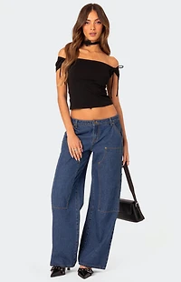 Edikted Jess Off Shoulder Top