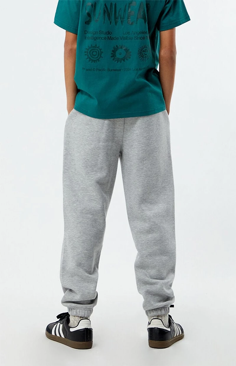Pacsun Kids Heather Grey Pacific Sunwear Sweatpants