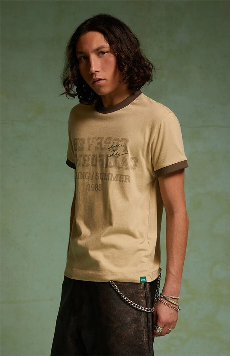 FIELD OF STUDY by Pacsun Forever Ringer T-Shirt