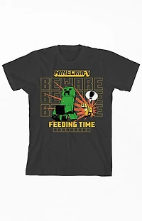Kids Minecraft Survival Model T-Shirt