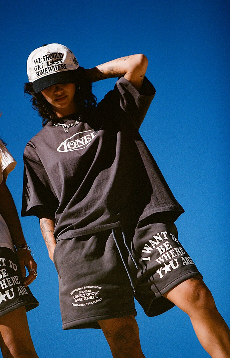 LONELY GHOST x Merrell Be Where You Are Sweat Shorts