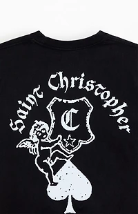 SAINT CHRISTOPHER Cherub Crest T-Shirt