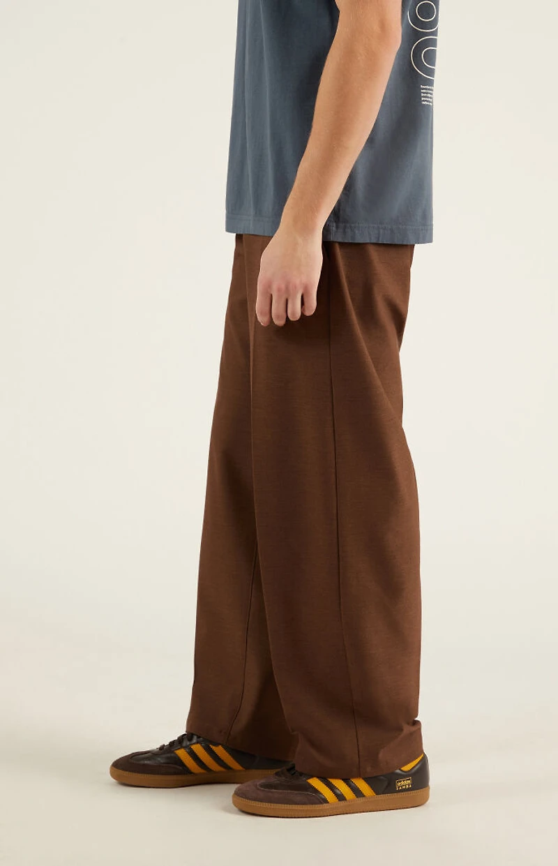 Pacsun Brown Baggy Trousers