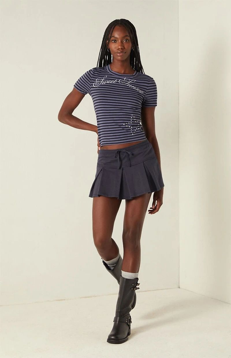 Your Favorite Sweet Sunset Striped Skimmer T-Shirt