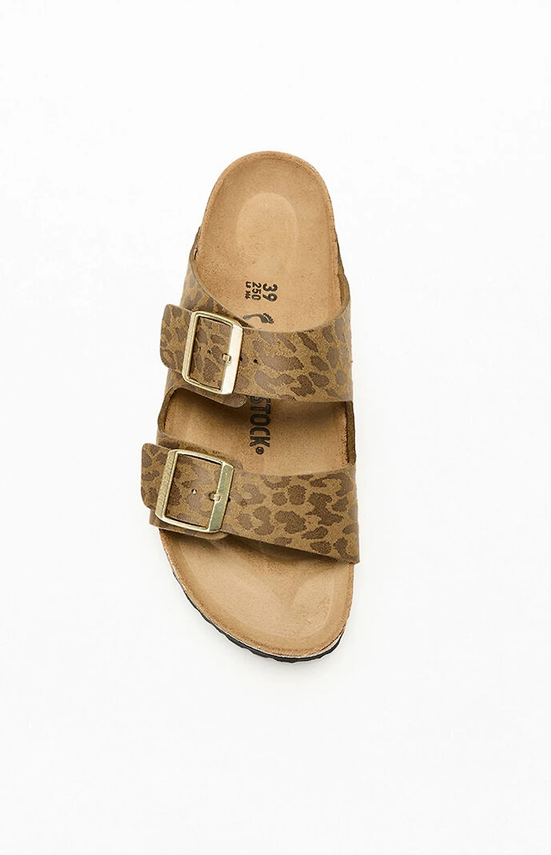 Birkenstock Women's Arizona Sandal Leo Khaki